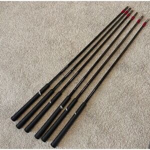 KBS Money $-Taper 110 Black PVD Iron Shafts Set of 6 Jumbomax XS Grips FST Golf